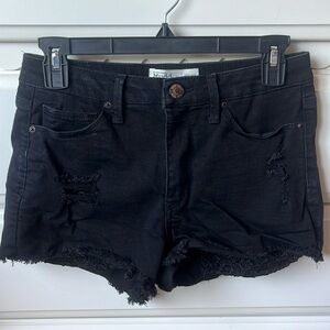 Mudd High-Rise Jean Shorts